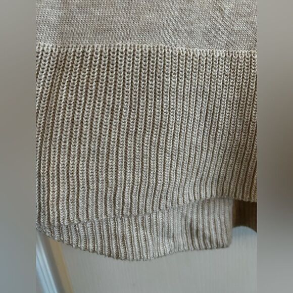 Tahari Tan Button Side Pullover Sweater Women’s XS EUC - Picture 6 of 12